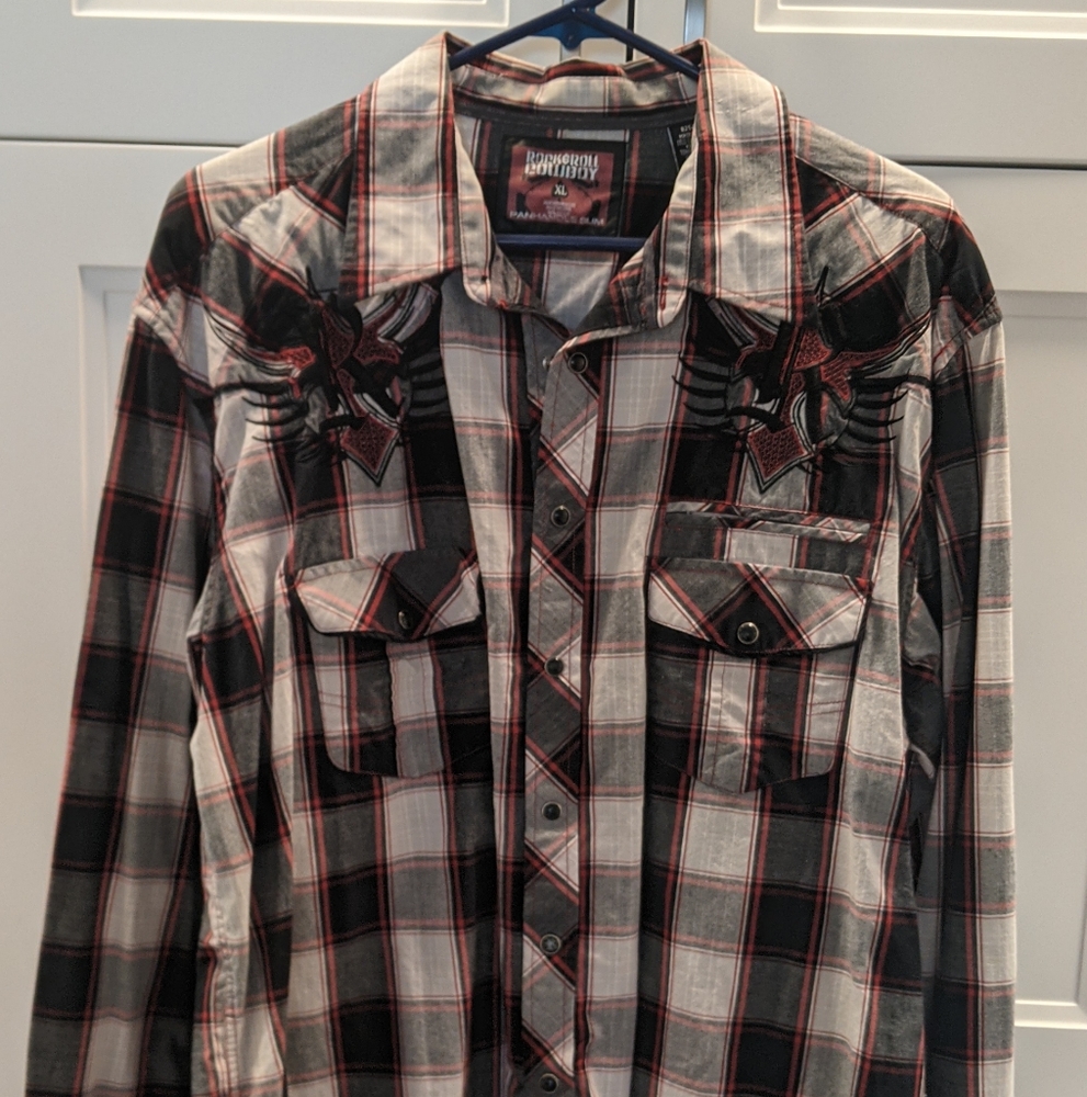 Rock & Roll Cowboy Pearl Snap Shirt